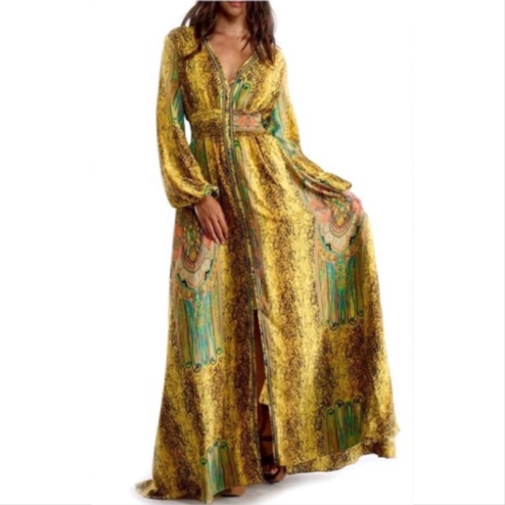 Gracia boho long sleeve maxi dress